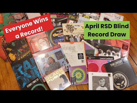 Record Store Day April Blink Record Draw. SOLD OUT SOLD OUT. Everyone is a winner!