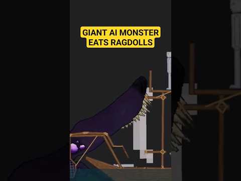 GIANT AI MONSTER EATS EVERY RAGDOLL!