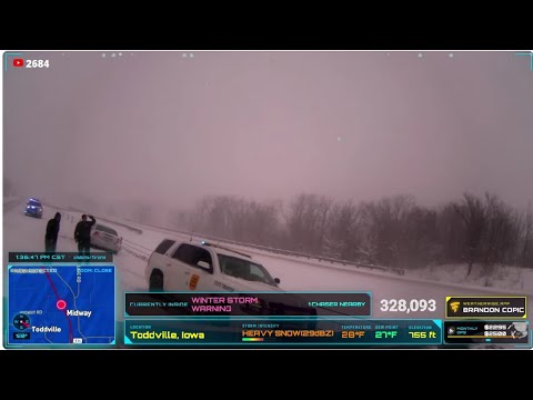 Iowa Winter Storm - Live Stream Archive