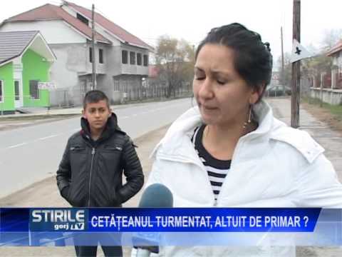 cetateanul turmentat, altoit de primar
