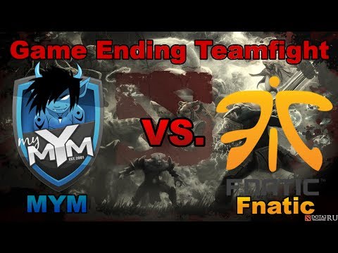 MYM vs Fnatic Game Ending Teamfight | joinDOTA League Game 2