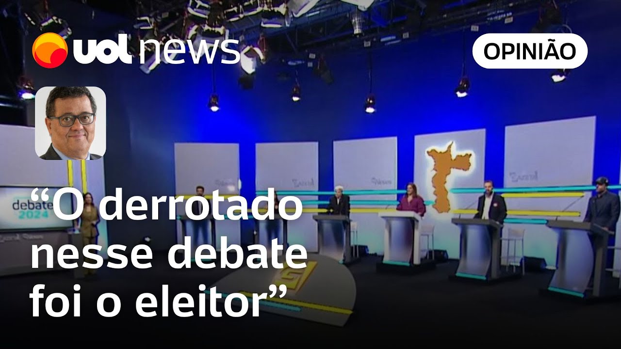 Debate em SP: Não houve vitorioso no quarto debate de SP; o eleitor foi o derrotado, diz Tales Faria