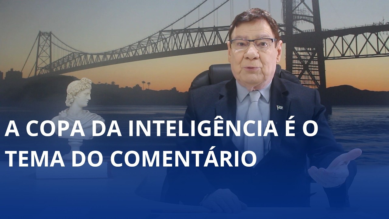 A copa da inteligência é o tema do comentário de Luiz Carlos Prates