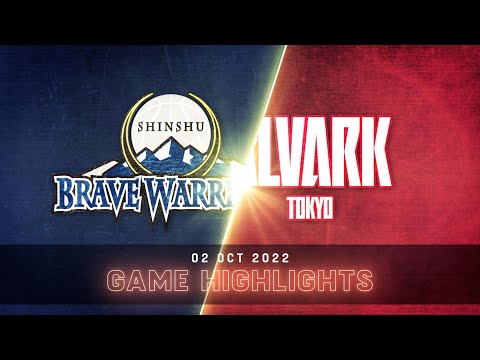 Shinshu Brave Warriors vs. Alvark Tokyo - Game Highlights
