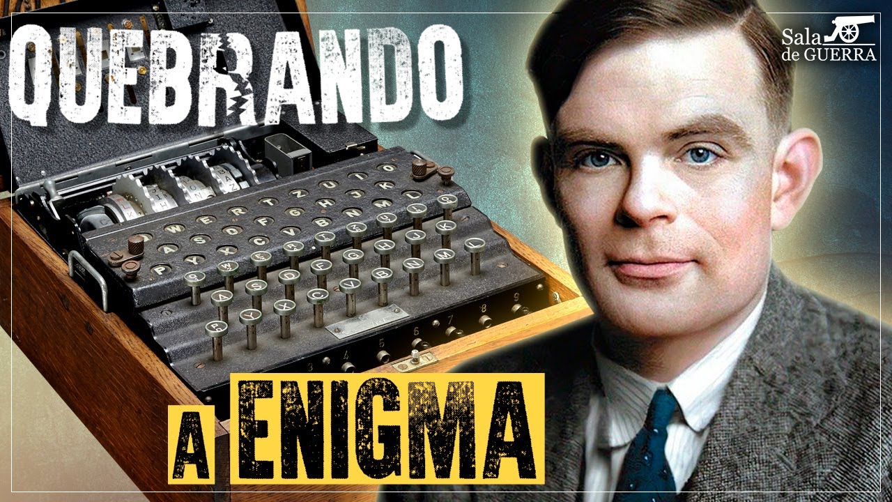 Como ALAN TURING quebrou o código da máquina ENIGMA - DOC #215