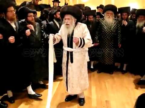 Nadvorna Chadera Rebbe Zts"l Mitzvah Tantz