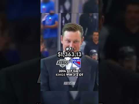 The Most Expensive Games In NHL History(W/ @piosontop) // #shorts #nhl