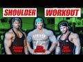 Most Epic Shoulder Workout Ever | Simeon Panda - Tavi Castro - Mike O'Hearn