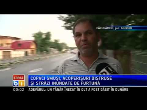 Furtuna in Calugareni, judetul Giurgiu