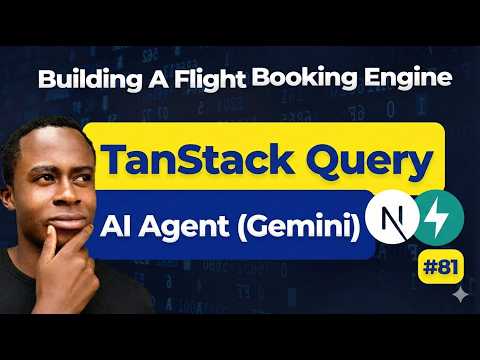 Goodbye useEffect! | TanStack Query with AI Agents | Flight Booking Engine | Day 81