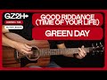 Good Riddance (Time Of Your Life) Guitar Tutorial - Green Day Guitar Lesson |Easy Chords + TAB|