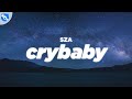 SZA Crybaby Clean Lyrics
