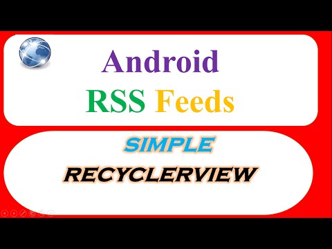 Android RSS Feed XML Ep.03 : RecyclerView - Show HeadLines [XmlPullParser]