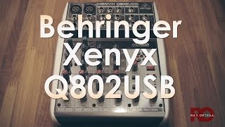 Behringer XENYX Q802USB - відео 1