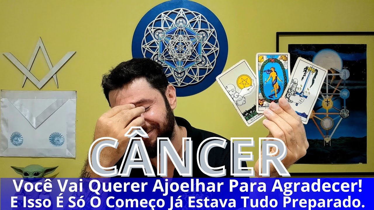 ♋CÂNCER-VOCÊ VAI QUERER AJOELHAR PARA AGRADECER! E ISSO É SÓ O COMEÇO! RECONEXÃO DE VOLTA PARA CASA!