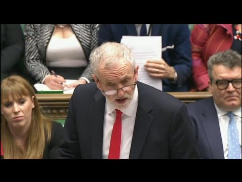 Jeremy Corbyn | Prime Minister's Questions | 29th March 2017