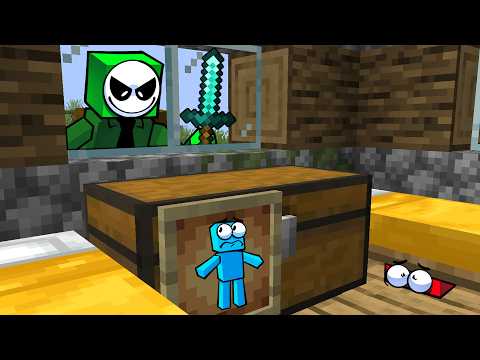 100 Jogadores no Esconde Esconde do Minecraft!  👾