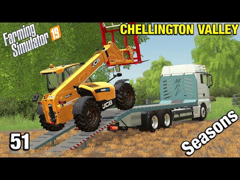 MORE BALES TO CLEAR Chellington Valley Timelapse - FS19 Ep 51