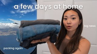 life updates & prep with me for my biggest solo trip yet | vlog