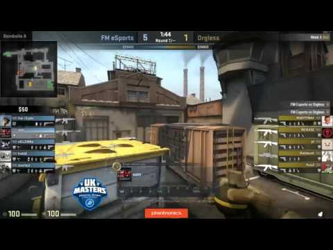 [UKCSGO] 12.07.2016 - Orgless vs FM eSports @ UK Masters W5 Map 1