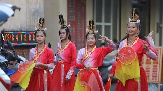 乙巳年八月十三日 隨鹿港竹圍仔順天府五府千歲 前往南鯤鯓代天府謁祖進香 回駕遶境平安大典，氣勢非凡、神威顯赫 煌妃藝術團