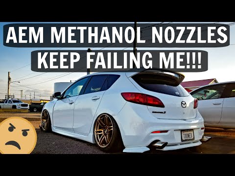 AEM Methanol Solenoid Installation & Test Pulls! (Mazdaspeed 3)