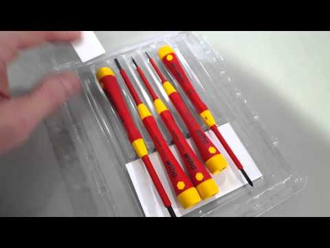 WIHA 32085 5 Piece Insulated Precision Screwdriver Set