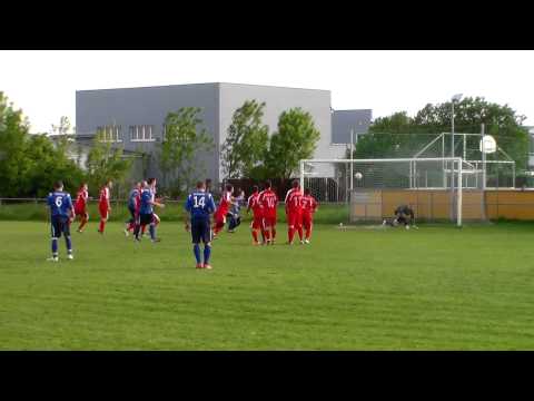 Neuznaný gól Filipa Kinčeka (Janíkovce - Nevidzany 3:0)