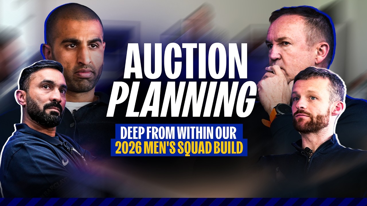 Go behind the scenes of London Spirit’s auction planning - hero