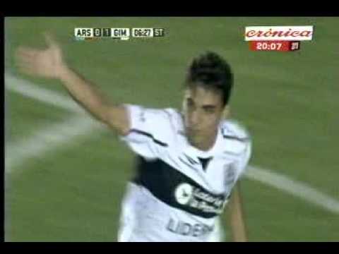 Gol de Lorenzo Faravelli // Arsenal 0 - Gimnasia (LP) 1