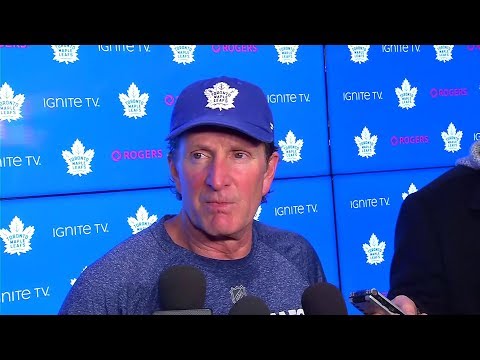 Maple Leafs Practice: Mike Babcock - December 17, 2018