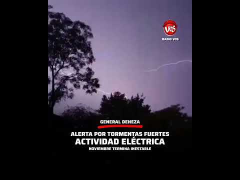 GENERAL DEHEZA: NOVIEMBRE TERMINA INESTABLE.