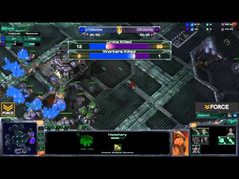StarCraft 2 - Goody [T] vs Mardow [Z] - Commentary