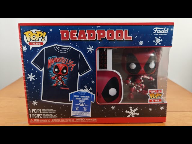 Vídeo relacionado con Funko Pop! tee: Deadpool - King Deadpool - Large - Camiseta, Franela - Ropa - Idea Manga Corta para Adultos Hombres y Mujeres- Mercancia Oficial
