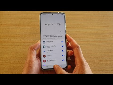 Galaxy S20/S20+: How to Enable/Disable Apps to Special Access Appear on Top