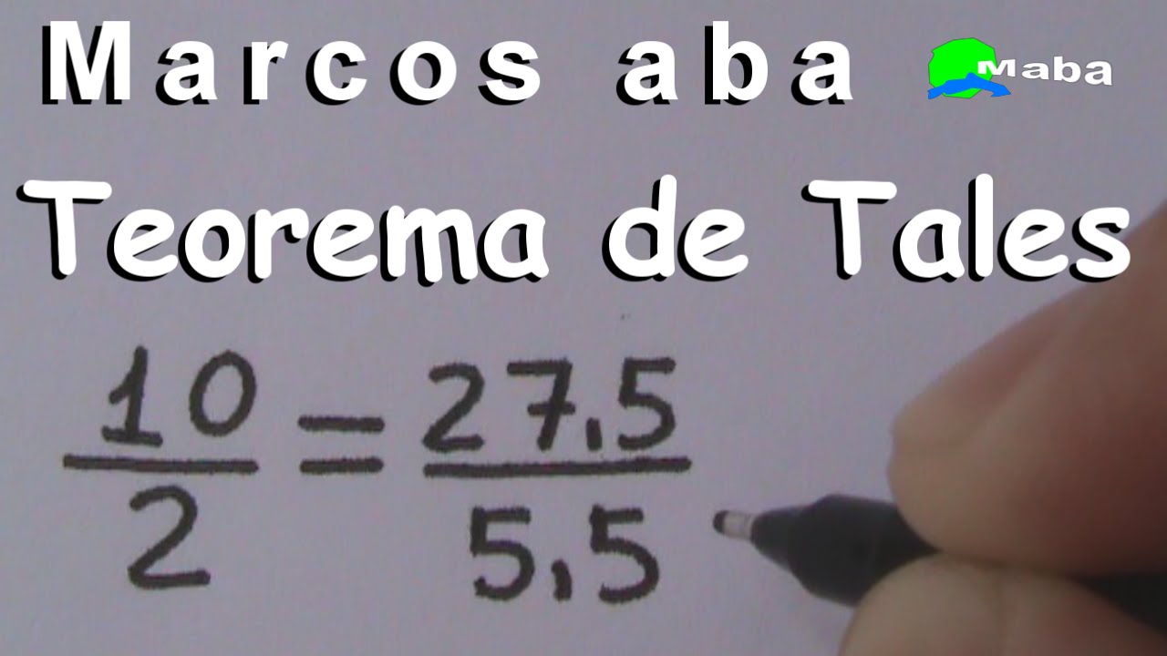 TEOREMA DE TALES   -  Aula  01