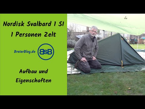 Nordisk Svalbard 1 SI - 1 Personen Zelt für neue Projekte