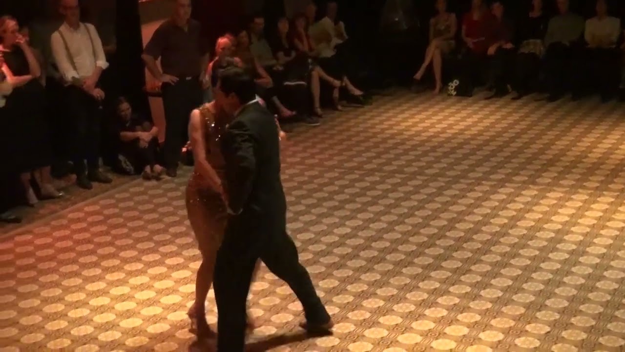 Video thumbnail for Miriam Copello & Cristian Correa: "Amarotto" @ Patio de Tango BAO Brussel 2018