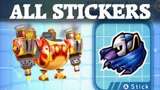 Kirby: Planet Robobot - All 200 Stickers