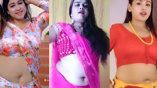 Aunty Saree Dance  TikTok viral BhabiMallu  Vertic