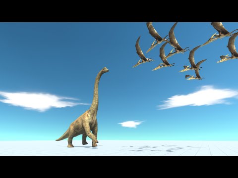 10x PTERODACTYL vs EVERY UNIT - Animal Revolt Battle Simulator