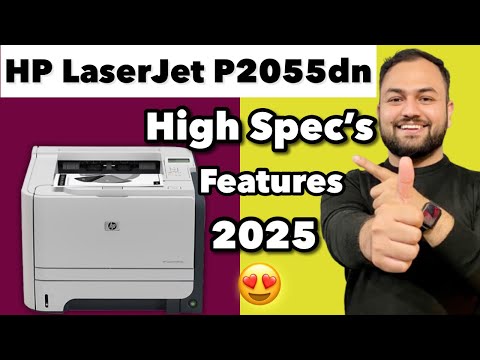 HP LaserJet P2055DN Printer (Renewed) video review thumbnail