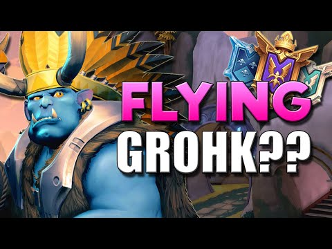 Crouching Tiger Hidden GROHK? | Paladins Pro Ranked Damage Grohk