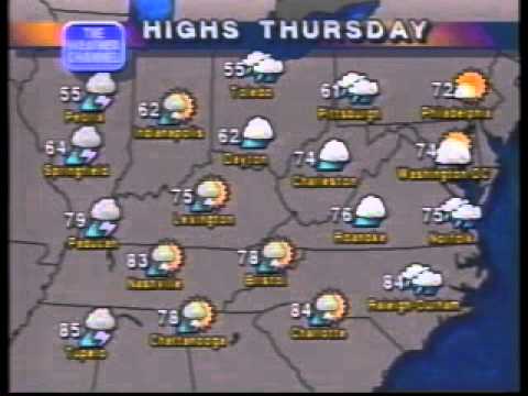 Satellite feed March, 1993