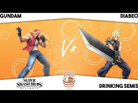 SB6 Singles — Gundam (Terry) vs Diabeo (Cloud) —  Drinking Semis — Smash Ultimate