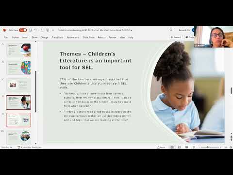 <p>Social Emotional Learning and Children's Literature</p>