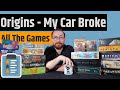 Origins - My First Convention - All The Games, A Broken Car, & How It Went