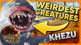 10 Weirdest Creatures In The Monster Hunter Universe