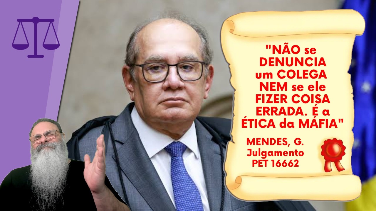 ESTRATÉGIA de DINO e GILMAR é a "ÉTICA de MÁFIA": VALE tudo para PROTEGER o COLEGUINHA