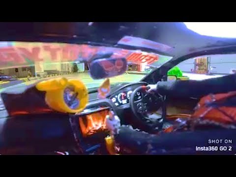 RC Car Drift by Cockpit View with insta360 GO 2